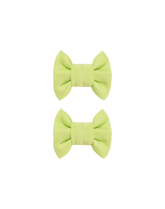 Key Lime Delight Bow Clips